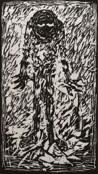 [2008] Secret Garden, Acrylic...canvas, 194x130cm